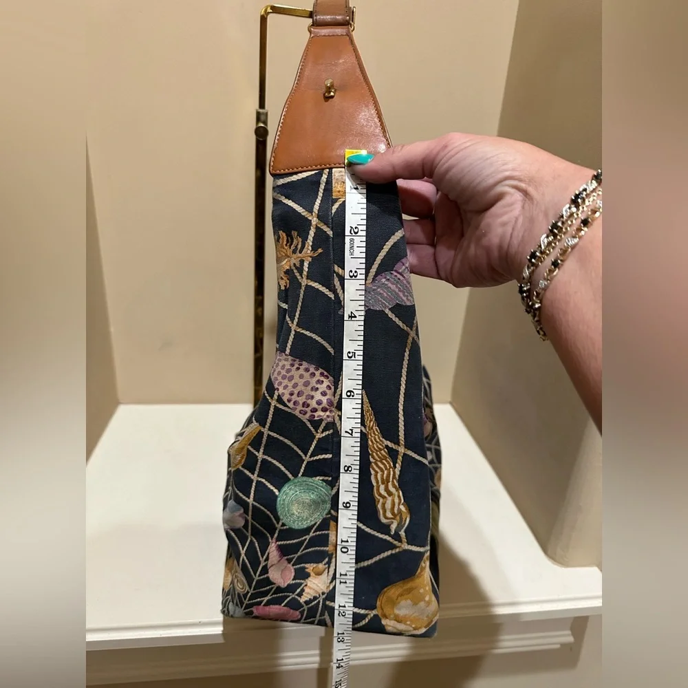 Nautical Gucci x Tom Ford era Hobo Canvas and Leather Rare Bag - Picture 12 of 12